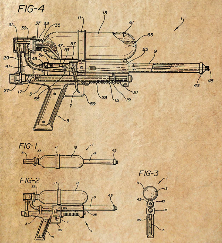 Super soaker prototype on sale