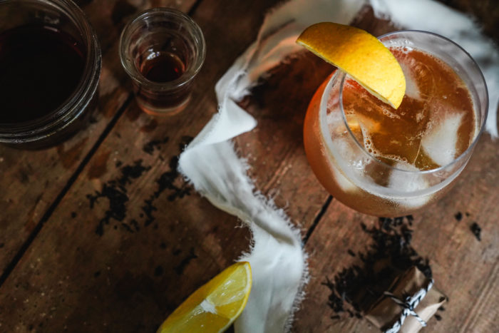 Cocktail recipe with earl grey infused vodka