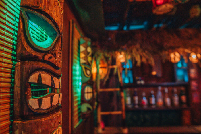 Tiki Lounge Escape Room game in Quebec, Canada
